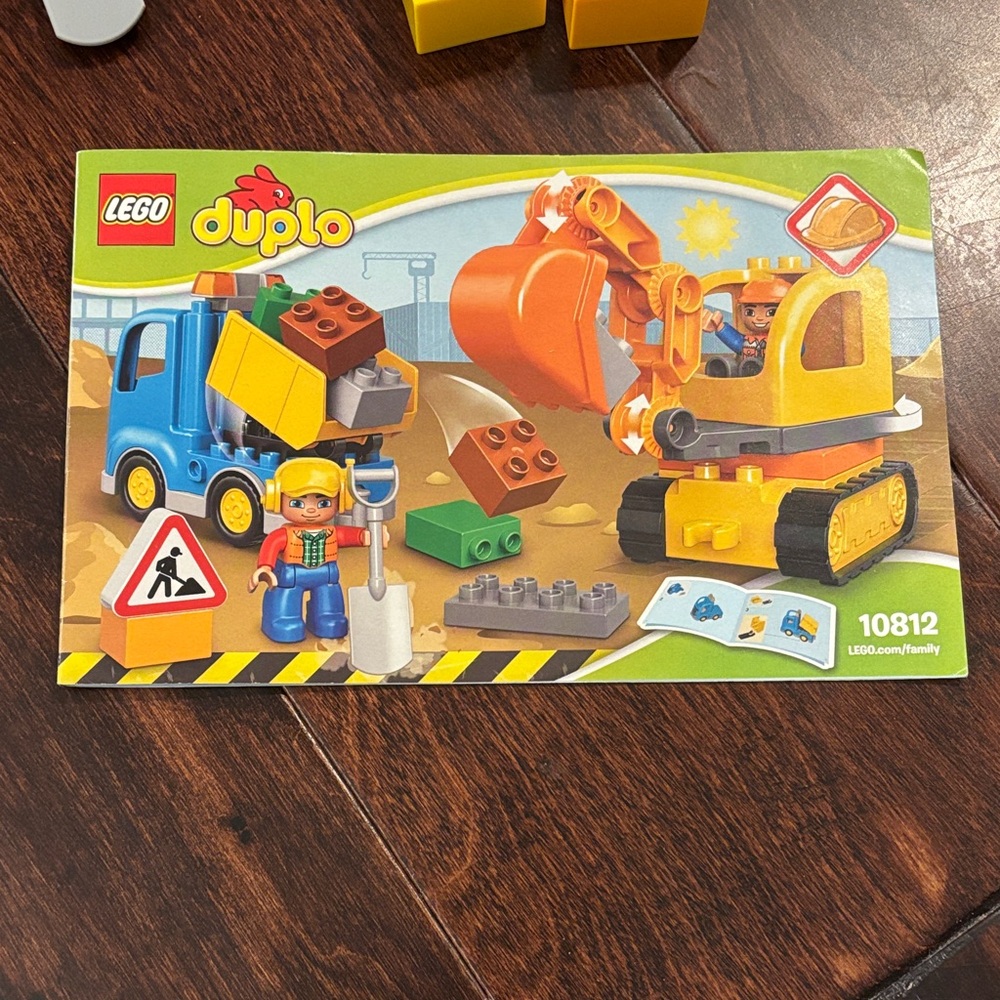 LEGO DUPLO Construction Set - Blue and Orange
